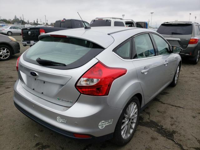 1FADP3R48EL248111 - 2014 FORD FOCUS BEV SILVER photo 3