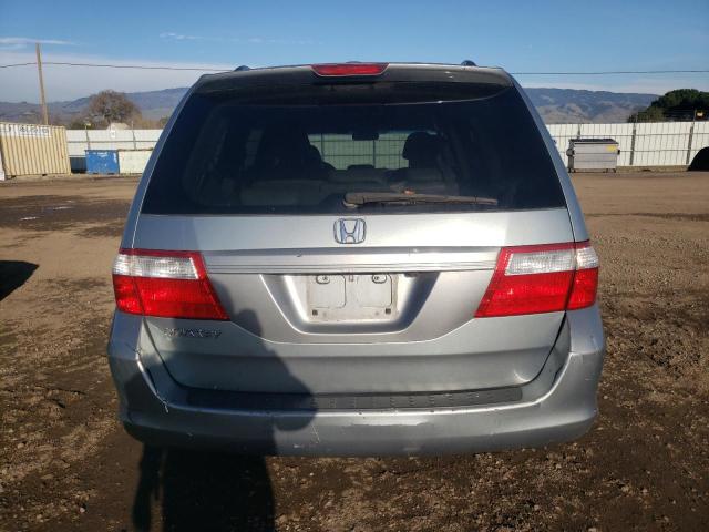 5FNRL38796B024373 - 2006 HONDA ODYSSEY EXL SILVER photo 6