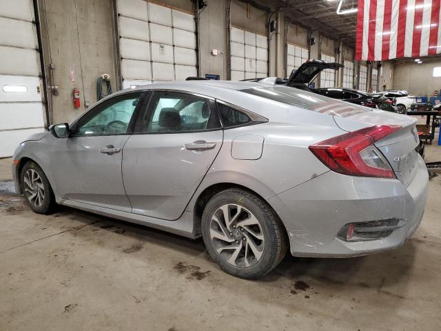 19XFC2F74HE008025 - 2017 HONDA CIVIC EX SILVER photo 2