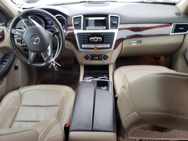 4JGDA5HB4EA379907 - 2014 MERCEDES-BENZ ML 350 4MATIC WHITE photo 8