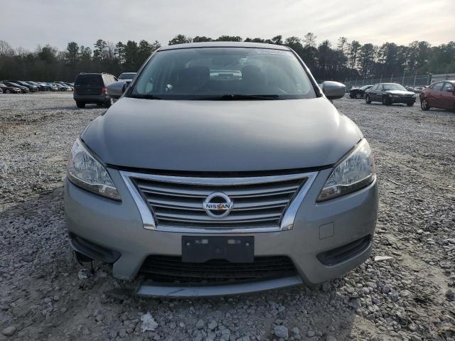 3N1AB7AP7EL692810 - 2014 NISSAN SENTRA S GRAY photo 5