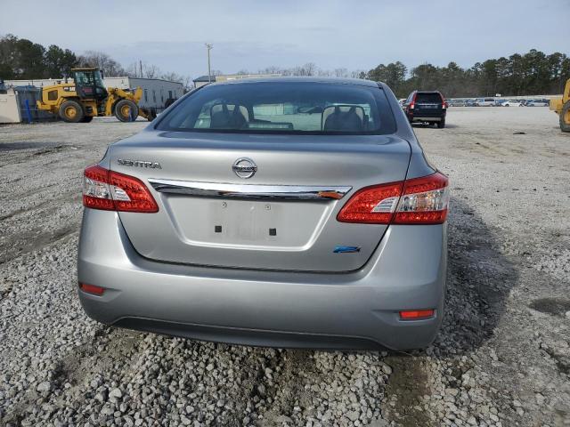 3N1AB7AP7EL692810 - 2014 NISSAN SENTRA S GRAY photo 6