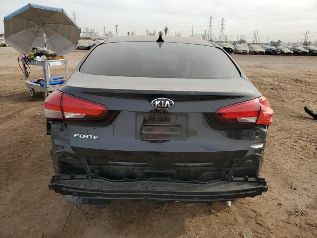 3KPFL4A71JE166380 - 2018 KIA FORTE LX BLACK photo 6