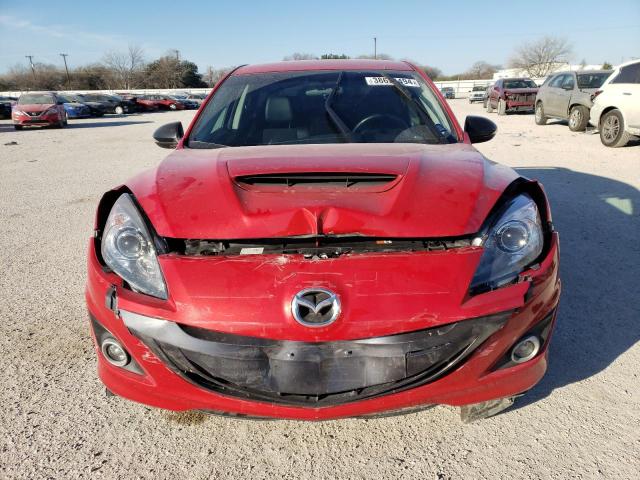 JM1BL1L43D1721028 - 2013 MAZDA SPEED 3 RED photo 5