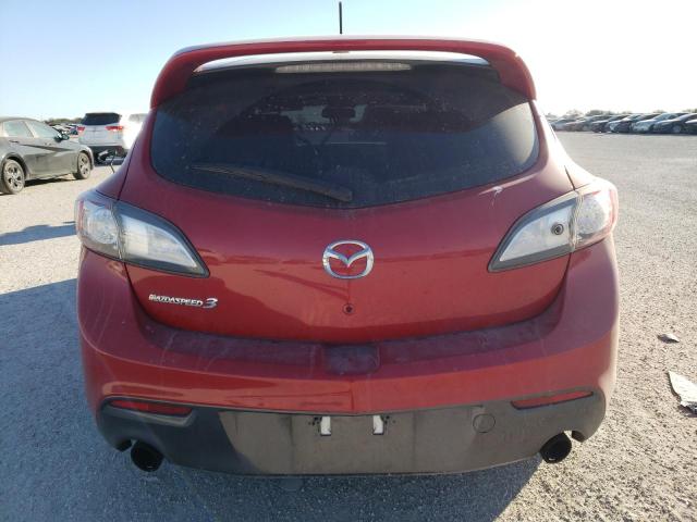 JM1BL1L43D1721028 - 2013 MAZDA SPEED 3 RED photo 6