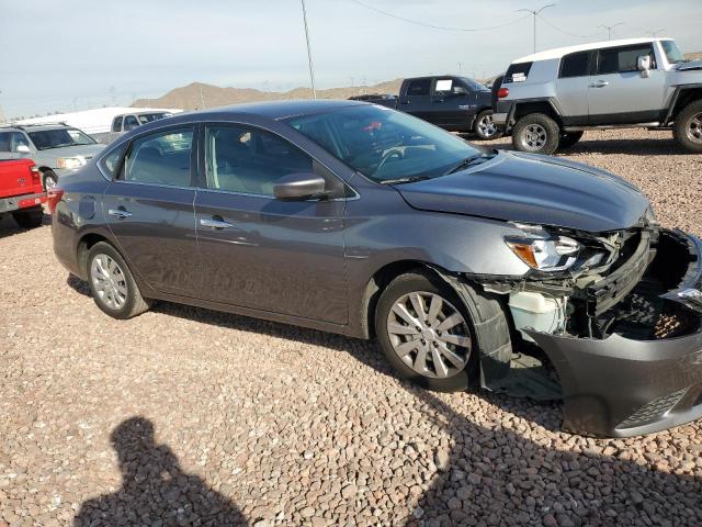 3N1AB7AP1GY277116 - 2016 NISSAN SENTRA S SILVER photo 4