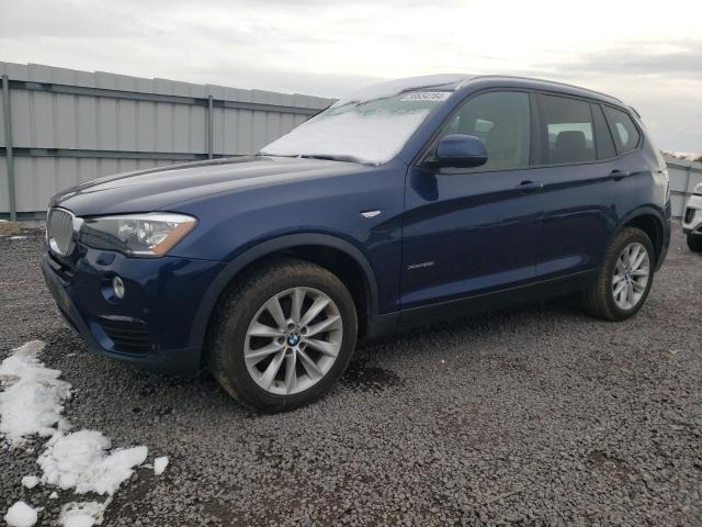 5UXWX9C5XG0D63242 - 2016 BMW X3 XDRIVE28I BLUE photo 1