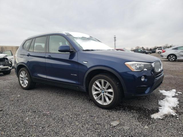 5UXWX9C5XG0D63242 - 2016 BMW X3 XDRIVE28I BLUE photo 4