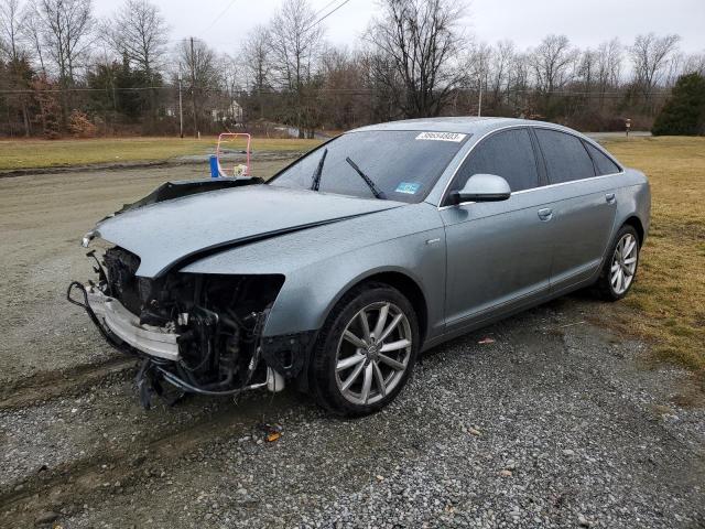 WAUKGAFB9BN063667 - 2011 AUDI A6 PRESTIGE ნაცრისფერი ფოტო 1