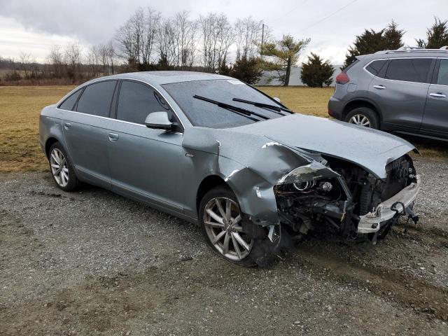 WAUKGAFB9BN063667 - 2011 AUDI A6 PRESTIGE ნაცრისფერი ფოტო 4