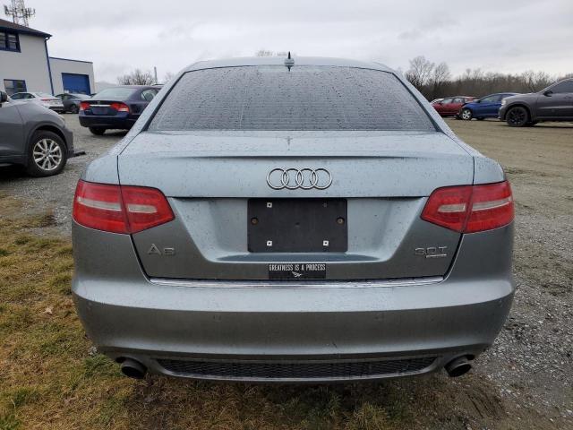 WAUKGAFB9BN063667 - 2011 AUDI A6 PRESTIGE ნაცრისფერი ფოტო 6