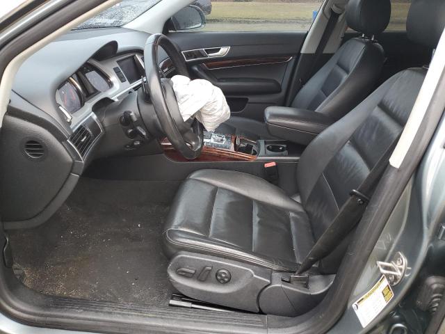WAUKGAFB9BN063667 - 2011 AUDI A6 PRESTIGE ნაცრისფერი ფოტო 7