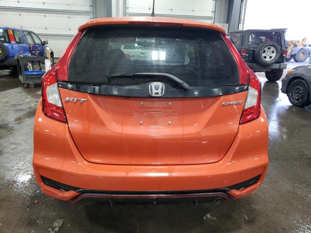 3HGGK5H66JM709014 - 2018 HONDA FIT SPORT ORANGE photo 6