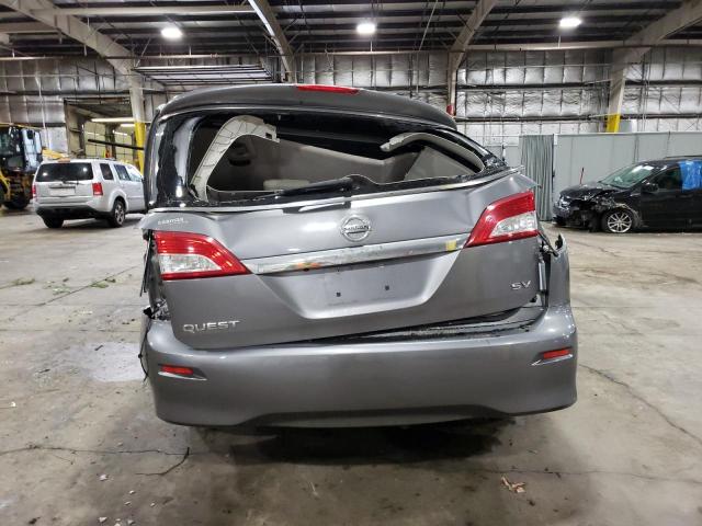 JN8AE2KP8G9150668 - 2016 NISSAN QUEST S GRAY photo 6