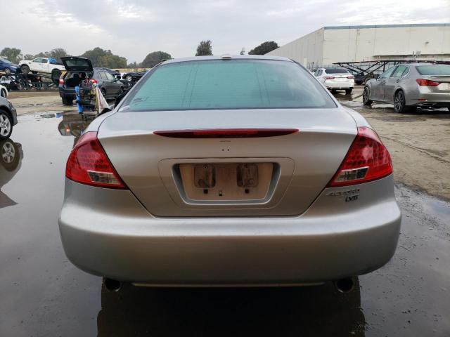 1HGCM82636A002203 - 2006 HONDA ACCORD EX SILVER photo 6