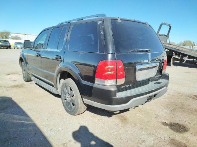 5LMEU68H73ZJ30700 - 2003 LINCOLN AVIATOR შავი ფოტო 2