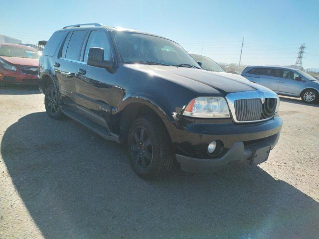 5LMEU68H73ZJ30700 - 2003 LINCOLN AVIATOR შავი ფოტო 4