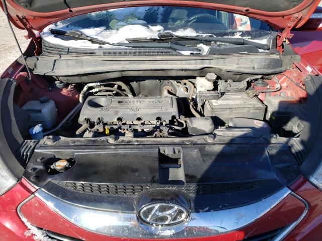 KM8JUCAC6BU228708 - 2011 HYUNDAI TUCSON GLS BURGUNDY photo 11