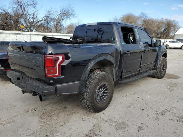 1FTFW1RG3KFA86953 - 2019 FORD F150 RAPTOR BLACK photo 3