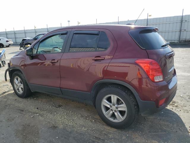 3GNCJNSB9HL154928 - 2017 CHEVROLET TRAX LS BURGUNDY photo 2