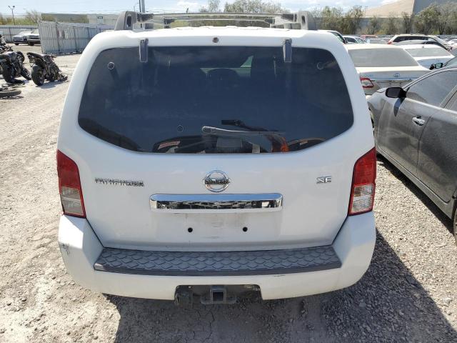 5N1AR1NN5AC621668 - 2010 NISSAN PATHFINDER S WHITE photo 6