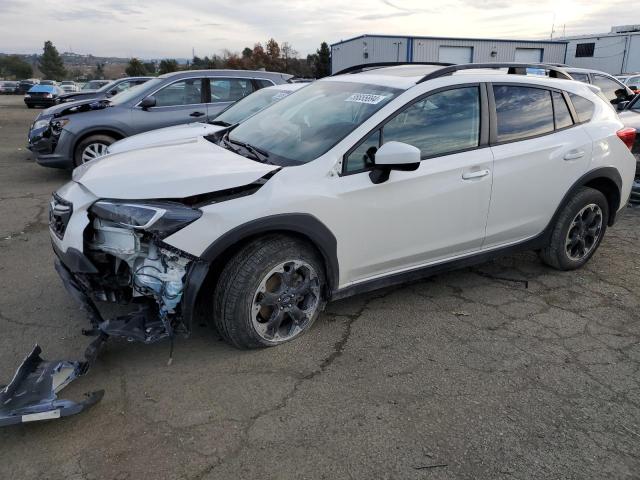 JF2GTAEC6M8263133 - 2021 SUBARU CROSSTREK PREMIUM WHITE photo 1