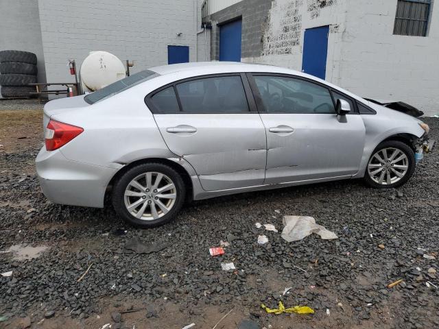 19XFB2F84CE303677 - 2012 HONDA CIVIC EX SILVER photo 3