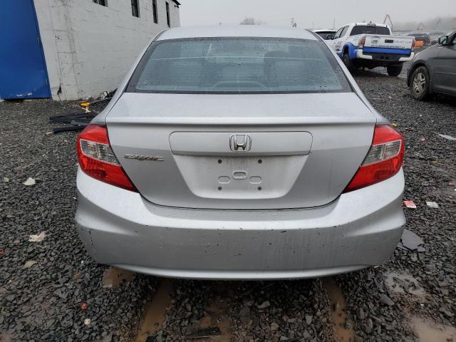 19XFB2F84CE303677 - 2012 HONDA CIVIC EX SILVER photo 6