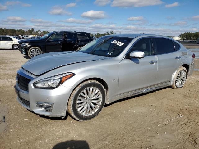 JN1BY1PP0GM630522 - 2016 INFINITI Q70L 3.7 SILVER photo 1