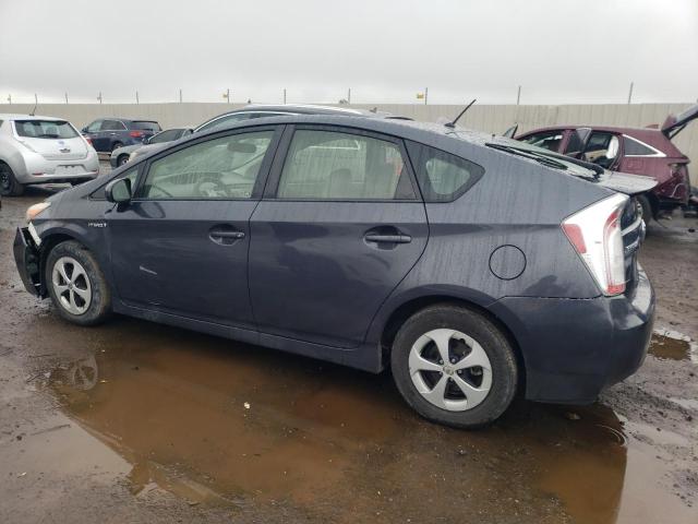 JTDKN3DU3F1996177 - 2015 TOYOTA PRIUS GRAY photo 2