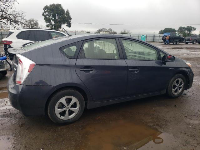 JTDKN3DU3F1996177 - 2015 TOYOTA PRIUS GRAY photo 3