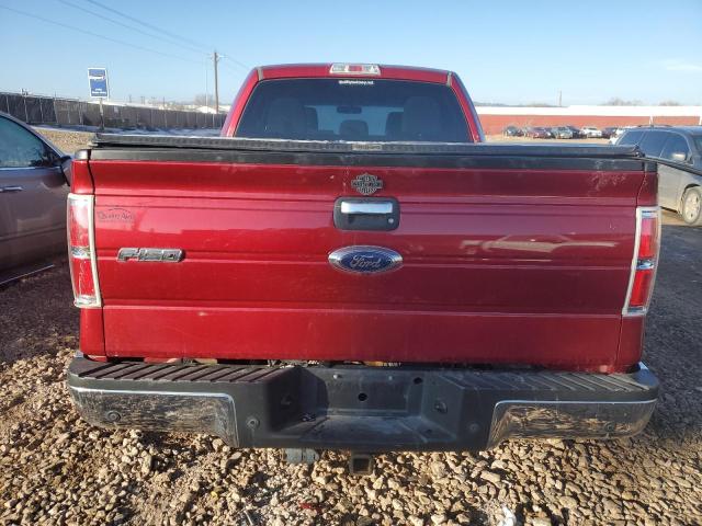 1FTFW1ET0EFA87825 - 2014 FORD F150 SUPERCREW RED photo 6