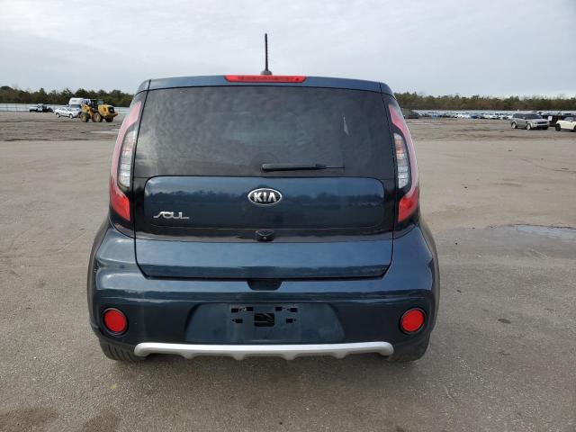 KNDJP3A51J7610350 - 2018 KIA SOUL + BLUE photo 6