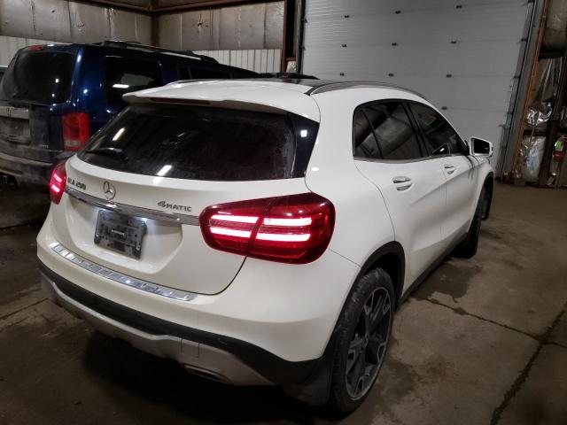 WDCTG4GB9KJ546729 - 2019 MERCEDES-BENZ GLA 250 4MATIC WHITE photo 3