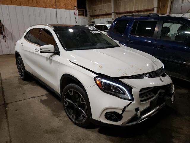 WDCTG4GB9KJ546729 - 2019 MERCEDES-BENZ GLA 250 4MATIC WHITE photo 4