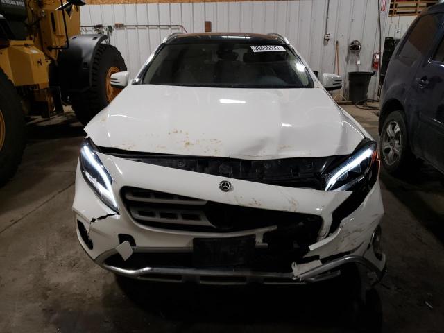 WDCTG4GB9KJ546729 - 2019 MERCEDES-BENZ GLA 250 4MATIC WHITE photo 5