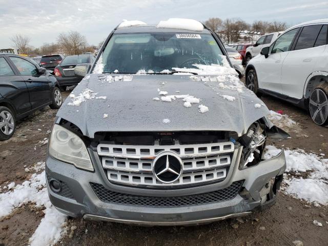 4JGBB8GB0AA614420 - 2010 MERCEDES-BENZ ML 350 4MATIC SILVER photo 5