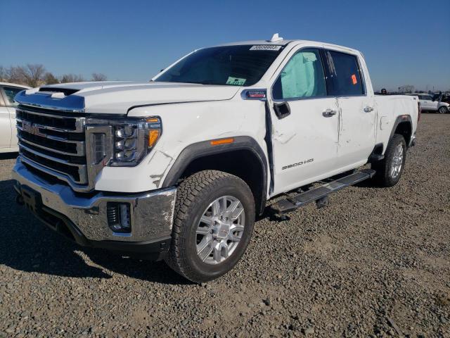 1GT49NEY1PF138110 - 2023 GMC SIERRA K2500 SLT WHITE photo 1