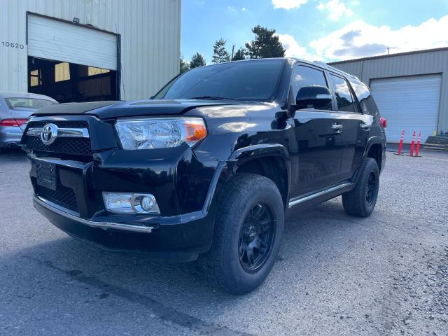 JTEBU5JR6A5032166 - 2010 TOYOTA 4RUNNER SR5 BLACK photo 1