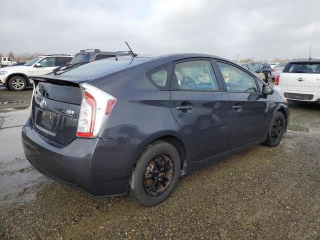 JTDKN3DU9E0388393 - 2014 TOYOTA PRIUS CHARCOAL photo 3