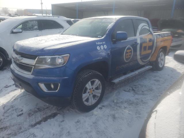 1GCGTCENXK1130280 - 2019 CHEVROLET COLORADO LT BLUE photo 1