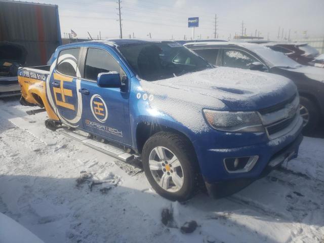 1GCGTCENXK1130280 - 2019 CHEVROLET COLORADO LT BLUE photo 4