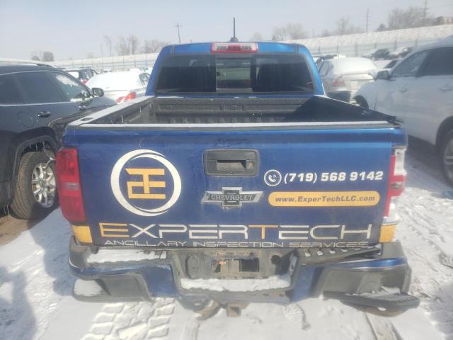 1GCGTCENXK1130280 - 2019 CHEVROLET COLORADO LT BLUE photo 6