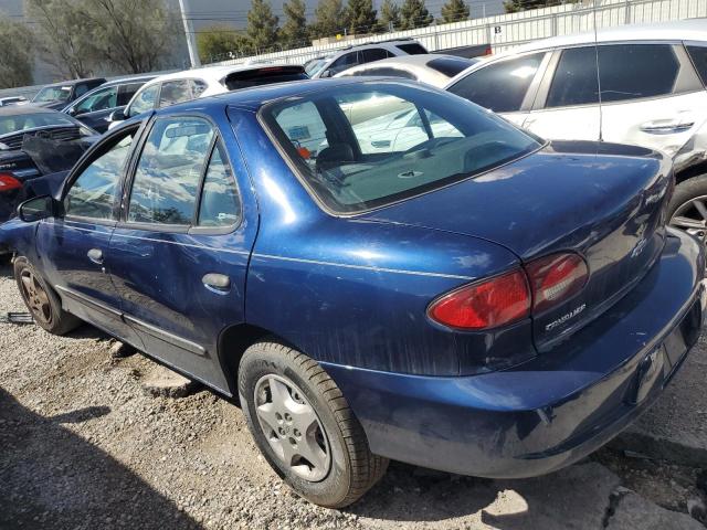 1G1JC524727487807 - 2002 CHEVROLET CAVALIER BASE BLUE photo 2