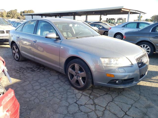 WAUDH74F28N137809 - 2008 AUDI A6 3.2 QUATTRO GRAY photo 4