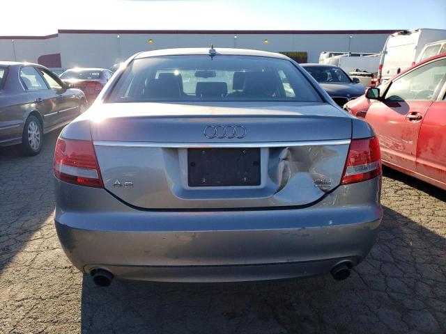 WAUDH74F28N137809 - 2008 AUDI A6 3.2 QUATTRO GRAY photo 6