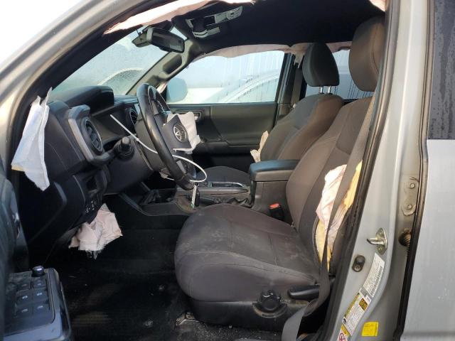 3TMDZ5BN1JM049512 - 2018 TOYOTA TACOMA DOUBLE CAB 银色 照片 7