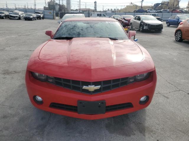 2G1FB1ED6B9189115 - 2011 CHEVROLET CAMARO LT RED photo 5