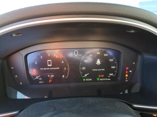 19XFL1H89NE024118 - 2022 HONDA CIVIC SPORT TOURING Сұр фото 9