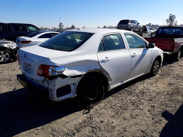 JTDBL40EX99041568 - 2009 TOYOTA COROLLA BASE WHITE photo 3